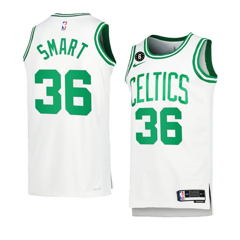 marcus smart celticsjersey 2022 23association edition whitehonor russell