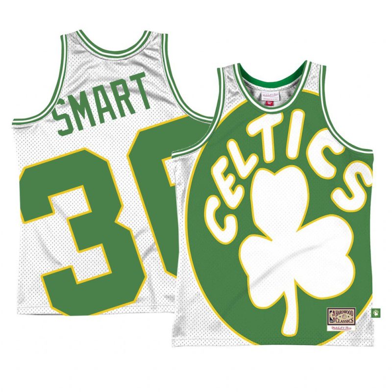 marcus smart swingmanjersey big face 2.0 white