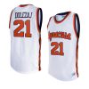 marek dolezaj original retro jersey college basketball white