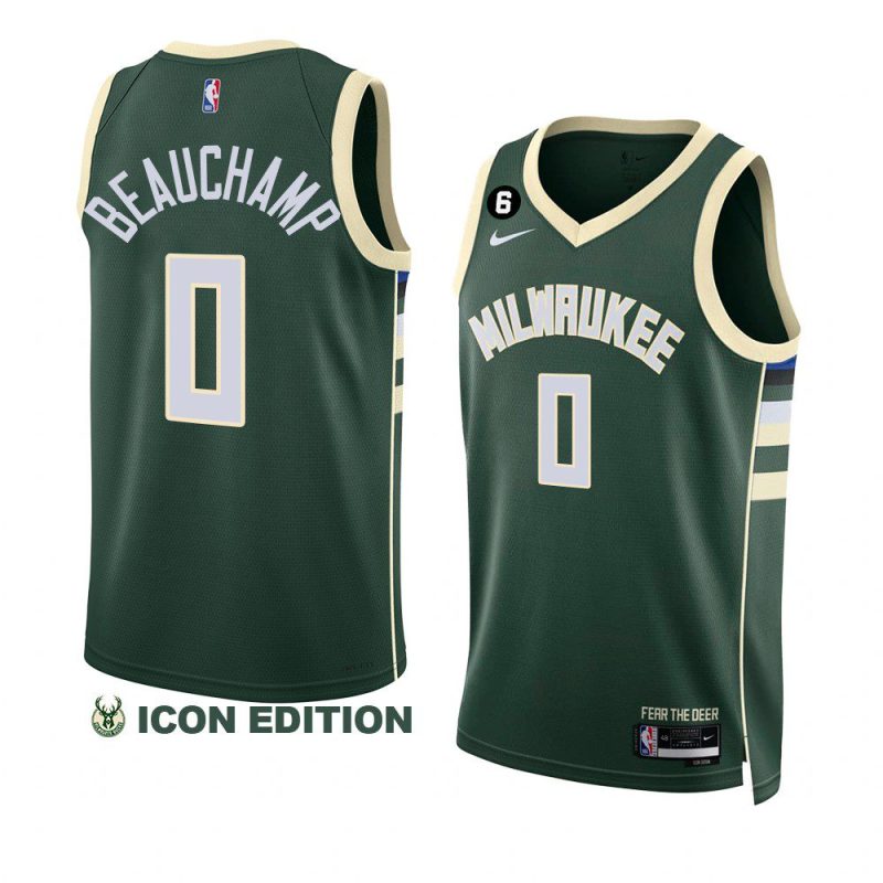 marjon beauchamp bucksjersey 2022 23icon edition greenno.6 patch