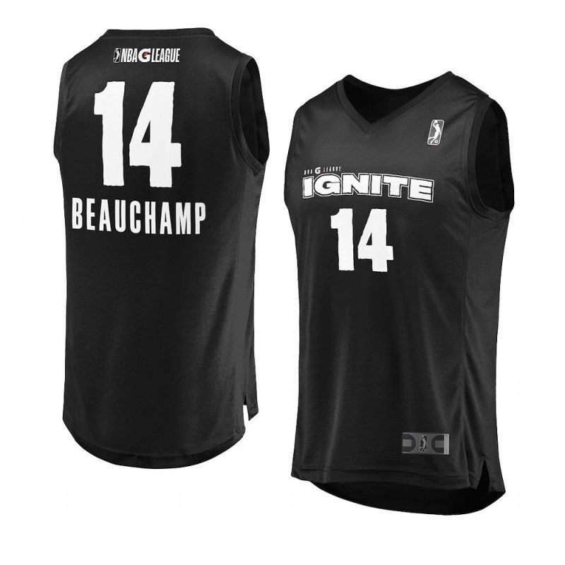 marjon beauchamp g league 2022 nba draft blackjersey black