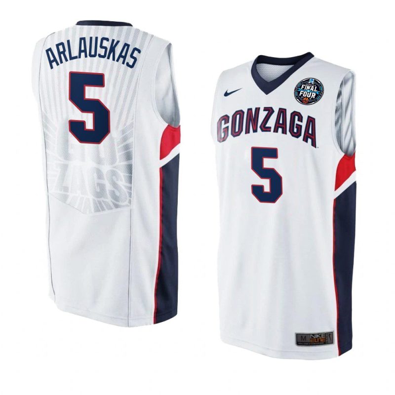 martynas arlauskas retro jersey march madness final four white