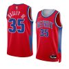 marvin bagley iii pistonsjersey city edition red