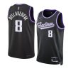 matthew dellavedova kingsjersey city edition black75th diamond badge