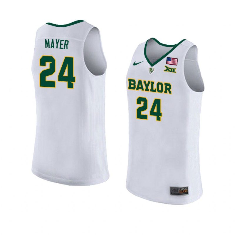 matthew mayer basketball jersey replica white