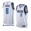 mavericks josh green white 2022 23association edition swingman jersey