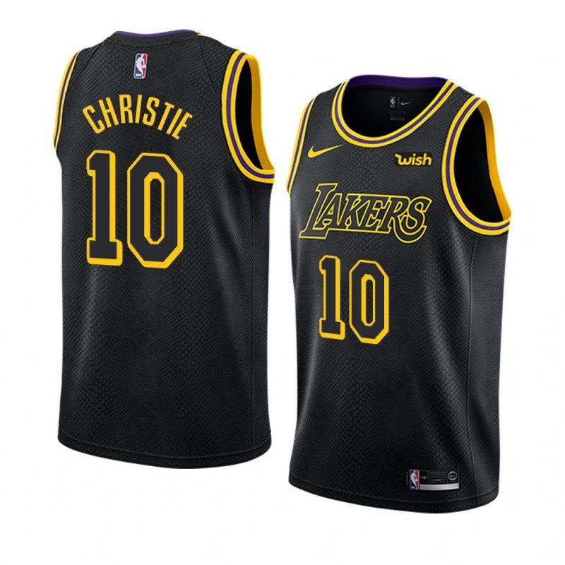 max christie jersey mamba inspired black