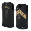 men's black 2018 19 kawhi leonard jersey