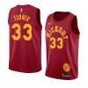 men's red hardwood classics myles turner jersey