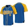 men's royal gold baseball jersey