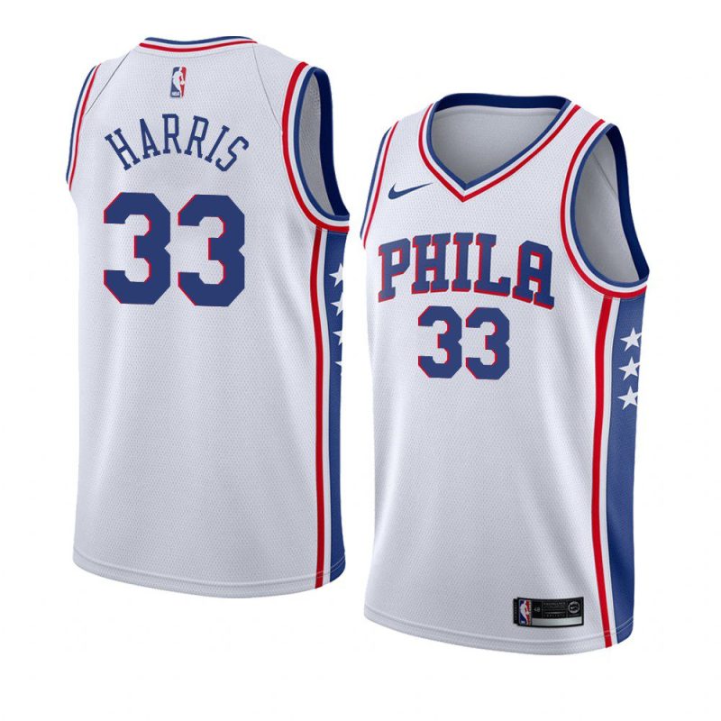 men's tobias harris white association jersey