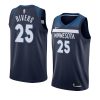 men austin rivers navy icon edition timberwolvesjersey