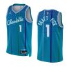 men hornets 2022 nba draft teal first round pick jersey