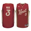 miami heat dwyane wade christmas swingman jersey red