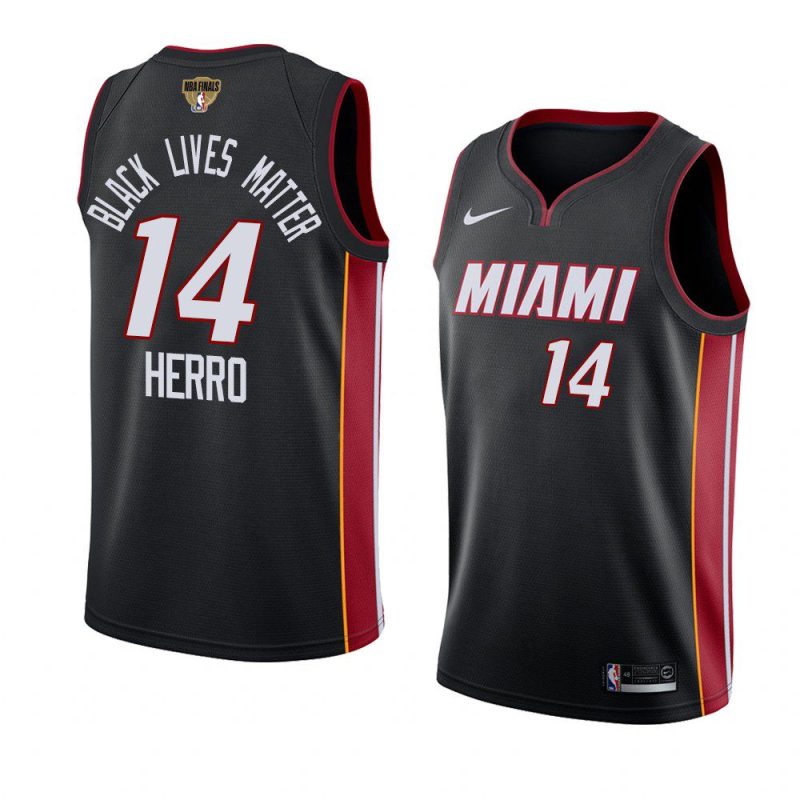 miami heat tyler herro black 2020 nba finals bound jersey