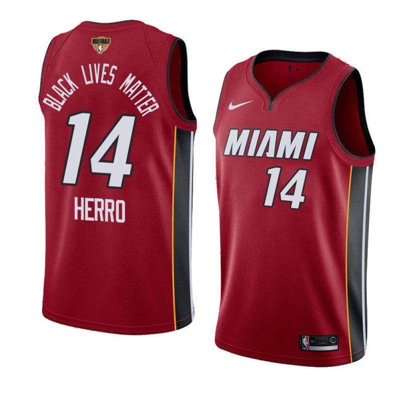 miami heat tyler herro red 2020 nba finals bound jersey