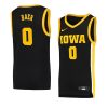 michael baer dri fit swingman jersey basketball black