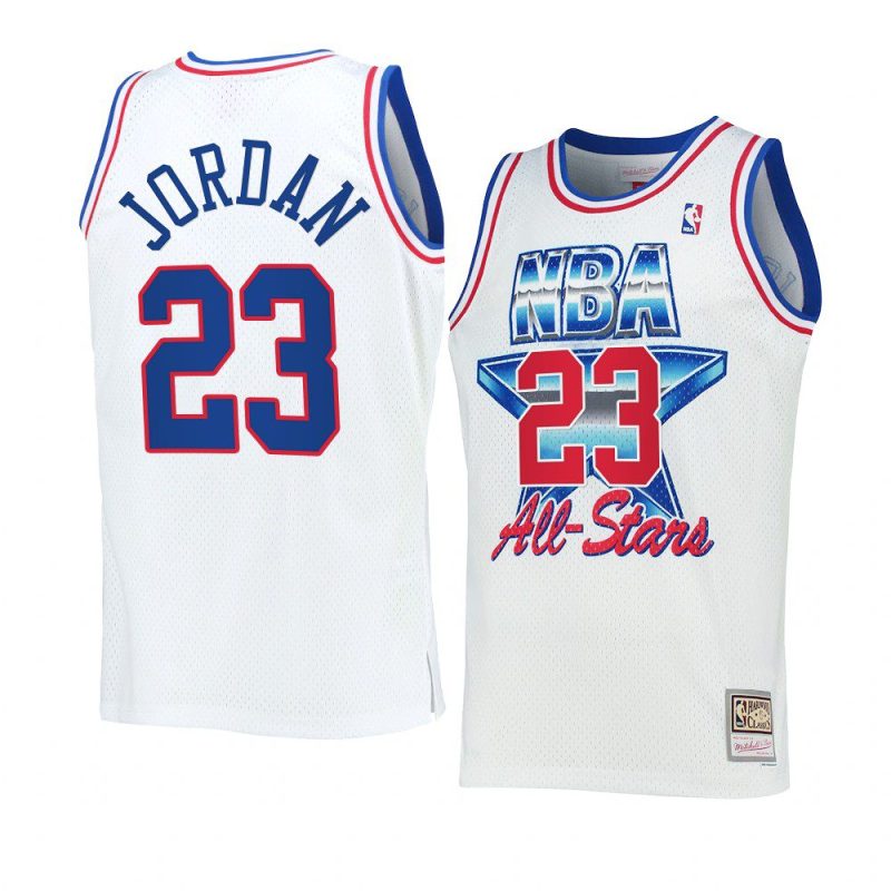 michael jordan 1992 all star jersey bulls whiteeastern conference