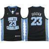 michael jordan 23 north carolina jersey black