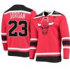 michael jordan hockey fashion jersey pointman red