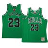 michael jordan jersey st patricks day green hwc swingman