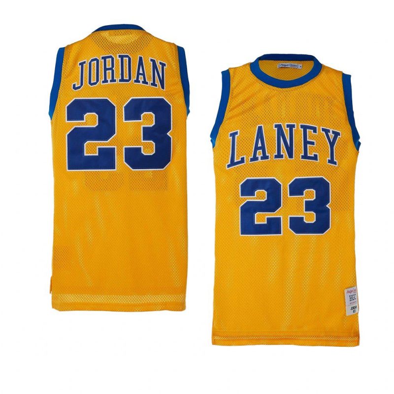 michael jordan lane high school goldjersey gold