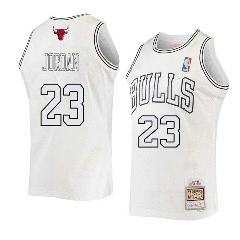 michael jordan out swingman jersey hardwood classics white