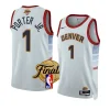 michael porter jr. city edition jersey 2023 nba finals white