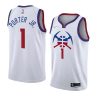 michael porter jr. jersey earned edition white men