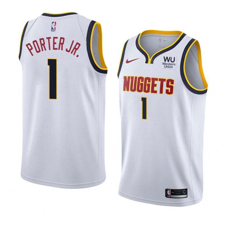 michael porter jr. swingmanjersey association edition white