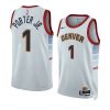 michael porter jr. white city edition jersey 1