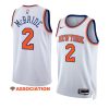 miles mcbride knicksjersey 2022 23association edition whiteswingman