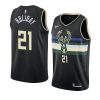 milwaukee bucks jrue holiday black statement edition jersey