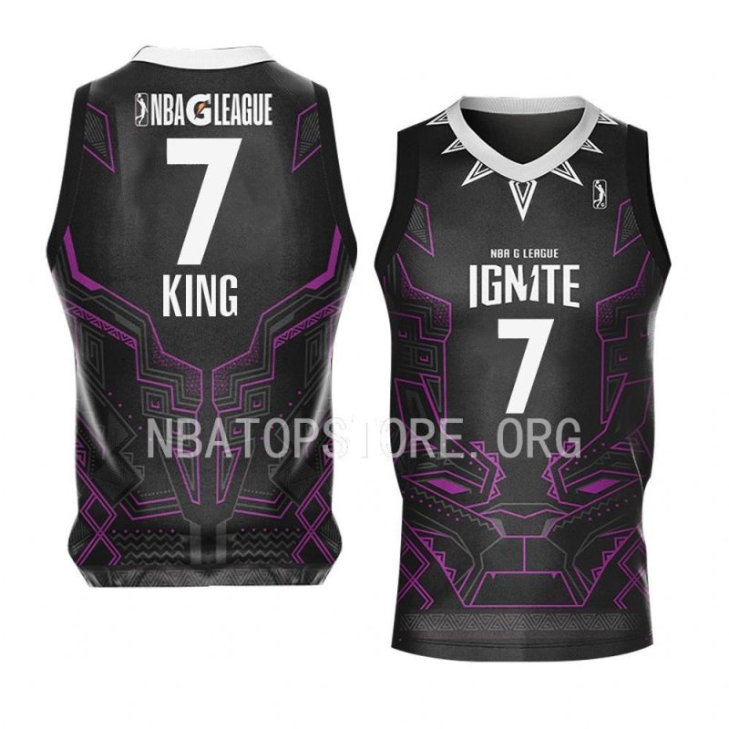 mojave king marvel super hero day jersey 2022black panther black