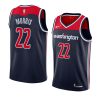 monte morris wizardsjersey 2022 23statement edition navyswingman