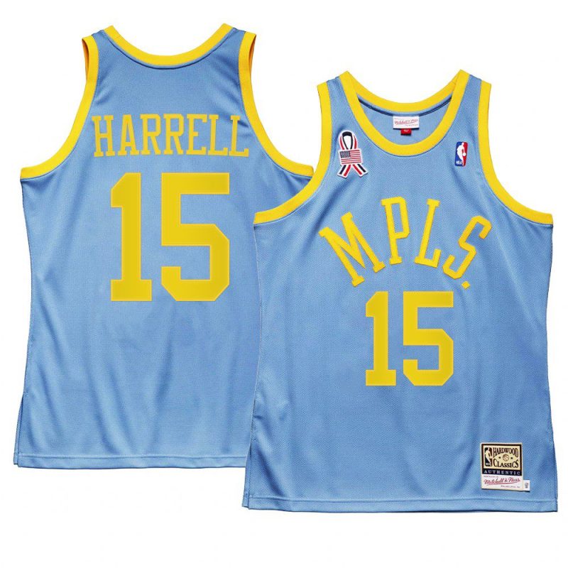 montrezl harrell minneapolis 5x championship jersey mpls throwback blue