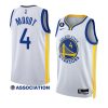 moses moody warriorsjersey 2022 23association edition whiteno.6 patch