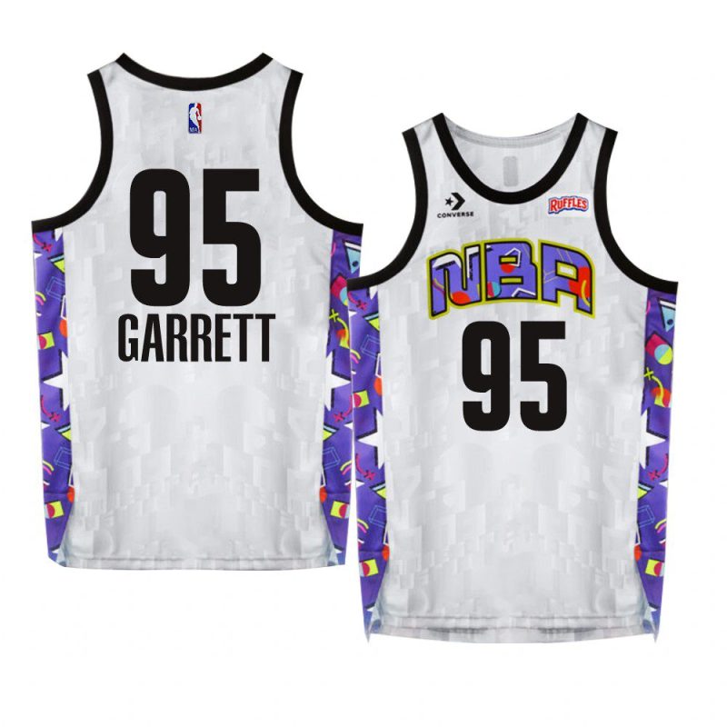 myles garrett team nique all star white 2022 nba celebrity game jersey