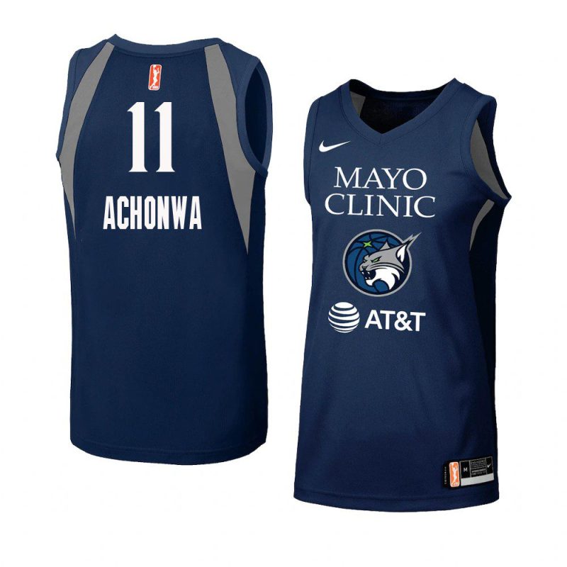 natalie achonwa women's jersey swingman navy 2021