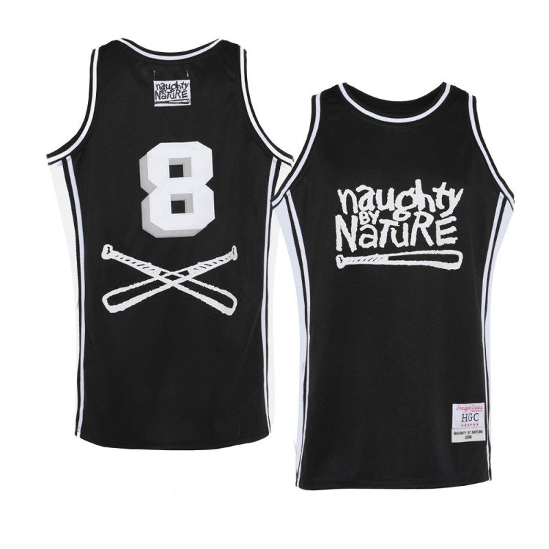 naughty by nature basketball blackjersey black