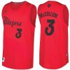 nba blazers 3 cj mccollum red 2016 christmas day swingman jersey