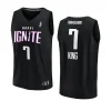 nba g league mojave king black fast break replica player jersey