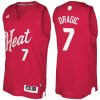 nba heat 7 goran dragic red 2016 christmas day swingman jersey