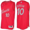 nba raptors 10 demar derozan red 2016 christmas day swingman jersey