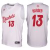 nba rockets 13 james harden white 2016 christmas day new swingman jersey