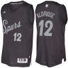 nba spurs 12 lamarcus aldridge black 2016 christmas day swingman jersey