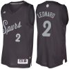 nba spurs 2 kawhi leonard black 2016 christmas day swingman jersey