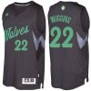 nba timberwolves 22 andrew wiggins black 2016 christmas day swingman jersey