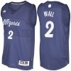 nba wizards 2 john wall navy blue 2016 christmas day swingman jersey