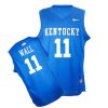 ncaa kentucky john wall jersey blue